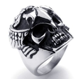 Modernes Design Zarte Farben Hochwertiger Titanring