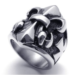 Geschickte Herstellung Zarte Farben Hochwertiger Titanring