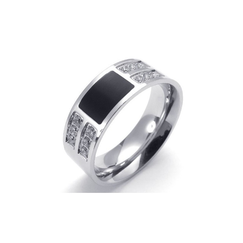 Wunderschönes Design, Farbbrillanz, Um Eine Lange Geschichte Zu Haben, Titanring