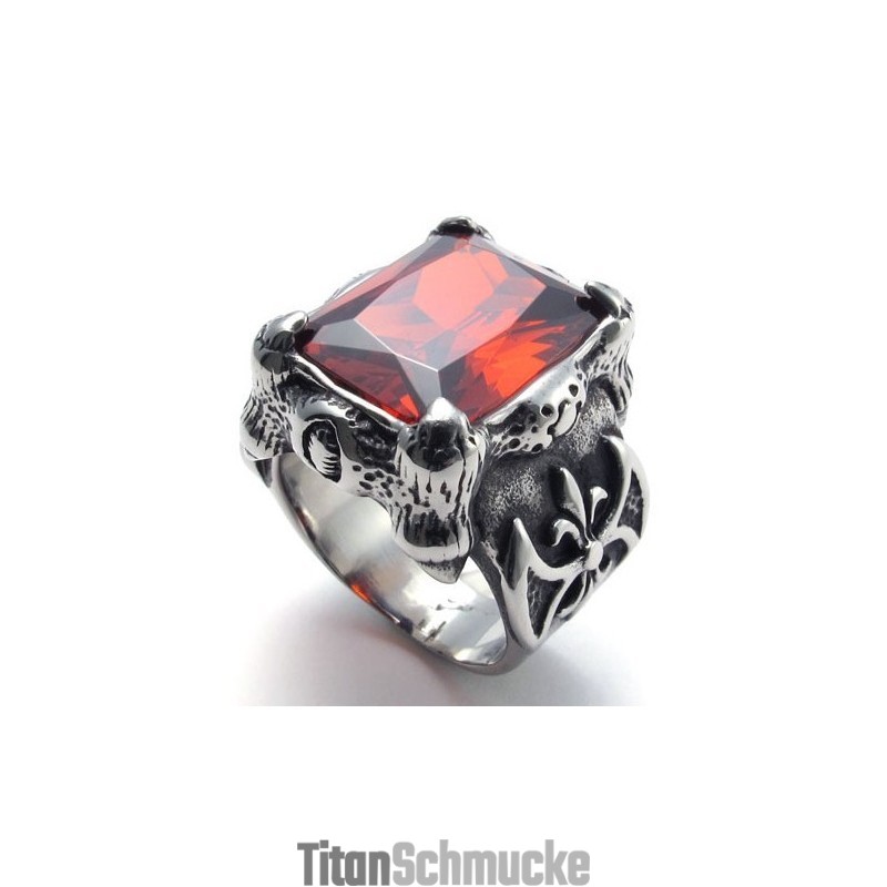 Geschickte Herstellung Schöne Farben Zuverlässige Qualität Titan Ring