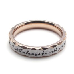Elegante Form Farbbrillanz Zuverlässiger Ruf Titanring