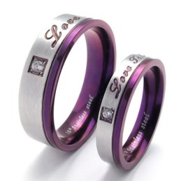 Schönes Design Schöne Farben Hochwertiger Titanring