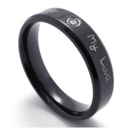 Für Ihre Auswahl Zarte Farben Hochwertiger Titanring