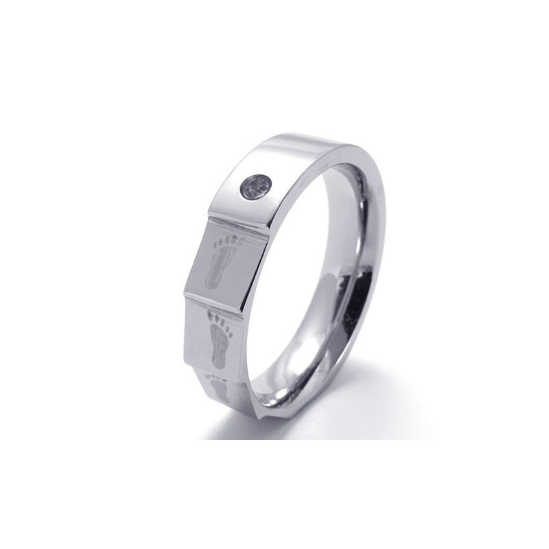 Elegante Form Farbbrillanz Langlebig Im Gebrauch Titanring
