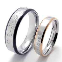 Elegante Form Farbbrillanz Zuverlässiger Ruf Titanring
