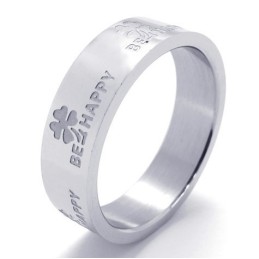 Wunderschönes Design, Farbbrillanz, Um Eine Lange Geschichte Zu Haben, Titanring