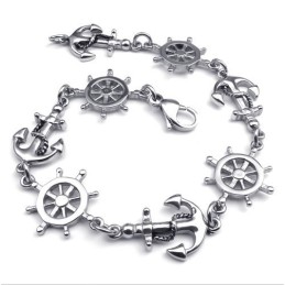 Geschicktes Design Farbbrillanz Stabile Qualität Titan Armband