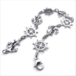 Geschicktes Design Farbbrillanz Stabile Qualität Titan Armband