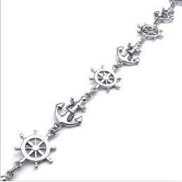 Geschicktes Design Farbbrillanz Stabile Qualität Titan Armband