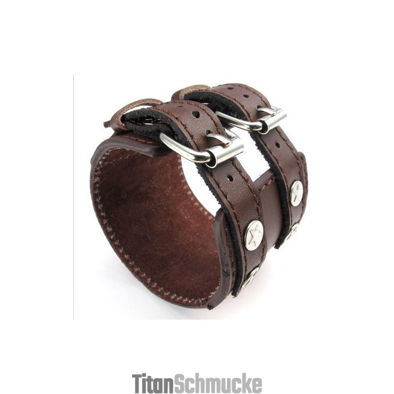 Geschicktes Design, Schöne Farben, Zuverlässige Qualität, Titan-Leder-Armreif Geschicktes Design, Schöne Farben, Zuverlässige Qualität, Titan-Leder-Armreif