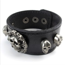 Geschickte Herstellung Zarte Farben Zuverlässige Qualität Titan Leder Armreif