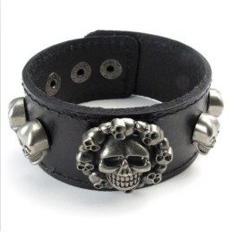 Geschickte Herstellung Zarte Farben Zuverlässige Qualität Titan Leder Armreif