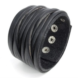 Geschickte Herstellung Zarte Farben Zuverlässige Qualität Titan Leder Armreif