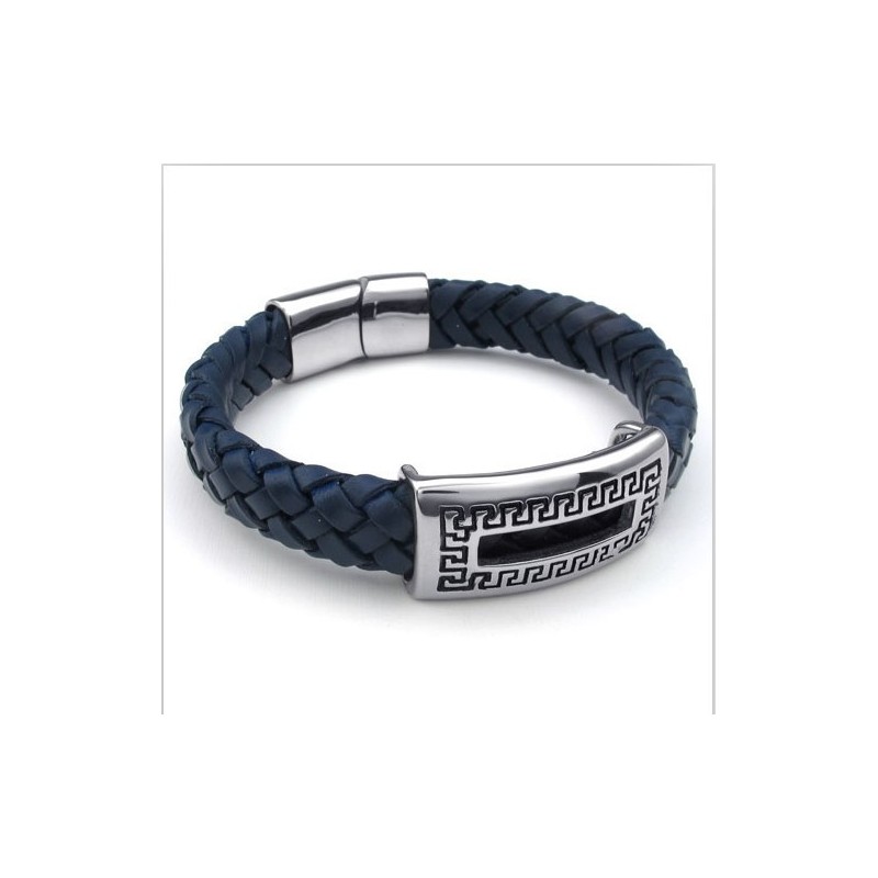 Geschicktes Design Zarte Farben Zuverlässige Qualität Titan Lederarmband