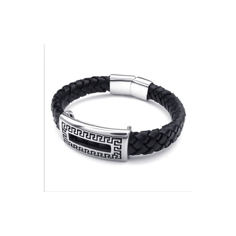 Geschicktes Design Zarte Farben Zuverlässige Qualität Titan Lederarmband