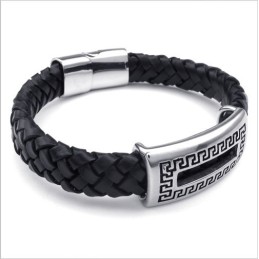 Geschicktes Design Zarte Farben Zuverlässige Qualität Titan Lederarmband