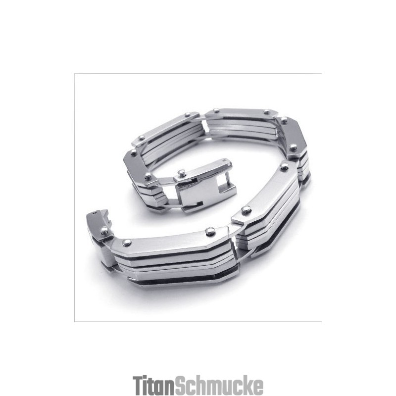 Gekonnte Verarbeitung Farbbrillanz Zuverlässige Qualität Titan Armband