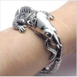 Modernes Design Farbbrillanz Hervorragende Qualität Titan Armband