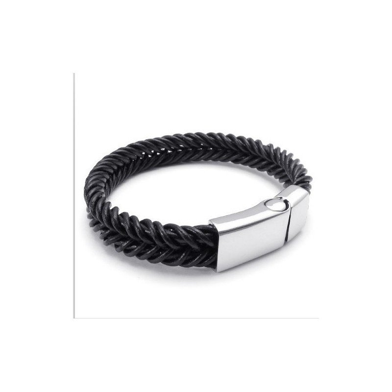 Geschicktes Design Zarte Farben Stabile Qualität Titan Lederarmband