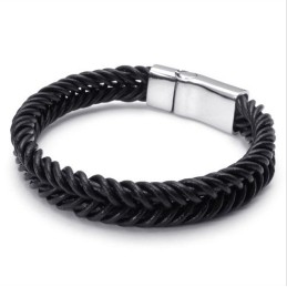 Geschicktes Design Zarte Farben Stabile Qualität Titan Lederarmband