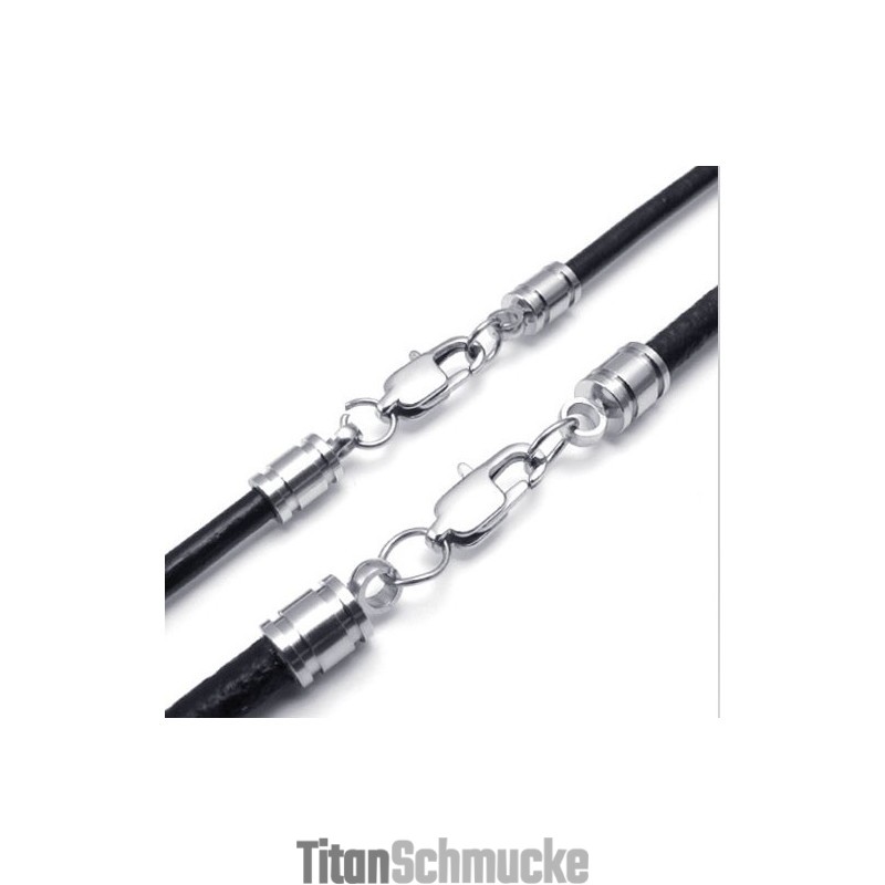 Geschicktes Design Zarte Farben Ausgezeichnete Qualität Titan Leder Halskette Geschicktes Design Zarte Farben Ausgezeichnete Qualität Titan Leder Halskette