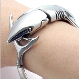 Modernes Design Farbbrillanz Hochwertiges Titanarmband