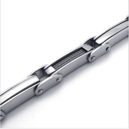 Neueste Technologie Farbbrillanz Hochwertiges Titanarmband