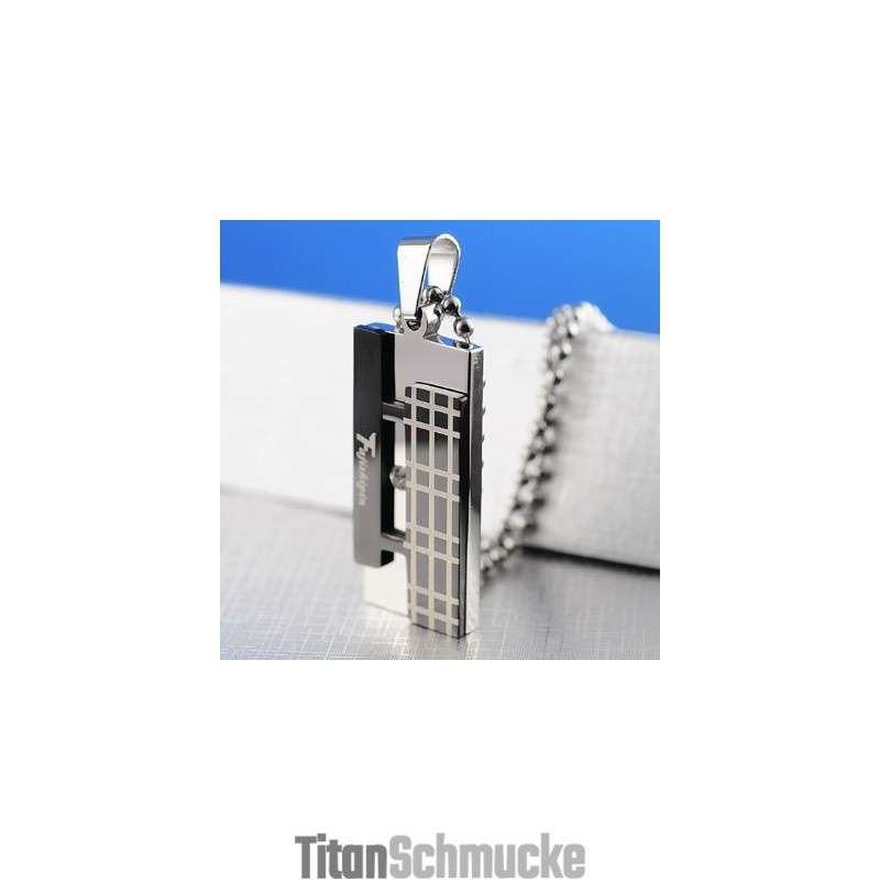 Modisches Geschenk Für Ihren Freund, Halskette Mit Titananhänger