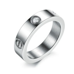 Weltweit Gut Verkaufter Titanring Mit Diamant