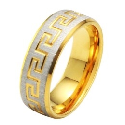 Hochwertiger Schwarzer Titanring