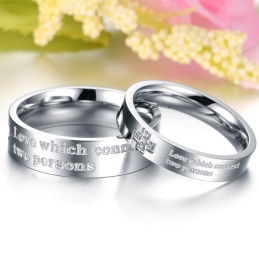 Weltweit Gut Verkaufter Titanring Für Liebhaber Mit Strass