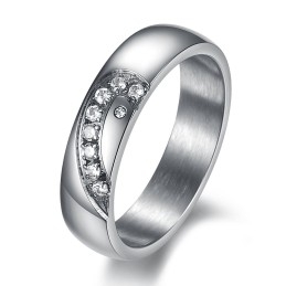 Langlebiger Titanring Für Liebhaber