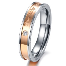 Titanring Mit Garantierter Qualität Und Quantität Für Verliebte