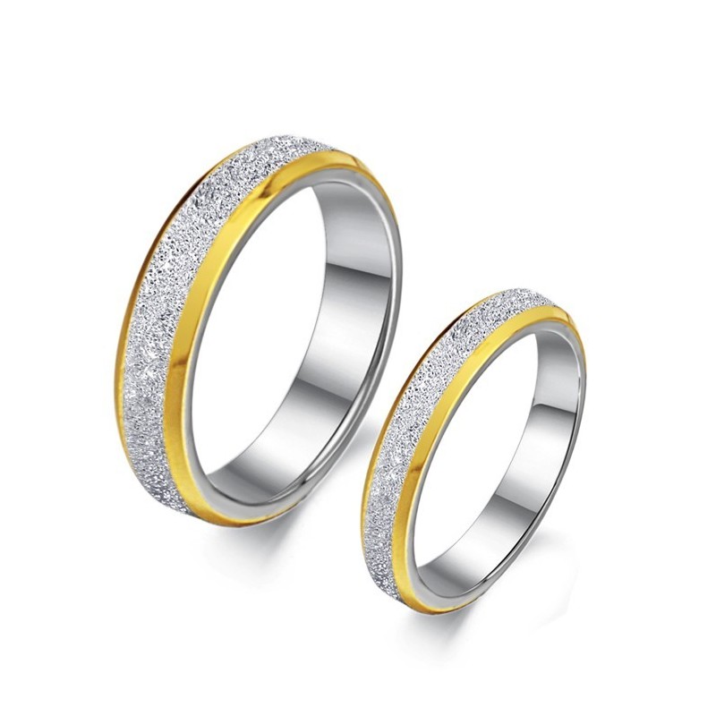 Hochwertiger Scrub-Titanring Für Liebhaber