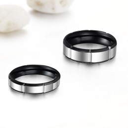 Die Königin Der Qualität Retro Titan Ring Für Liebhaber