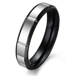 Die Königin Der Qualität Retro Titan Ring Für Liebhaber