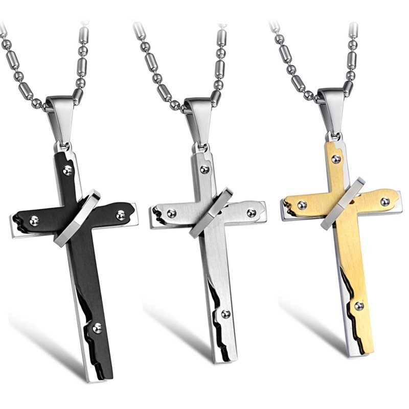 Große Auswahl An Kreuz-Titan-Halsketten