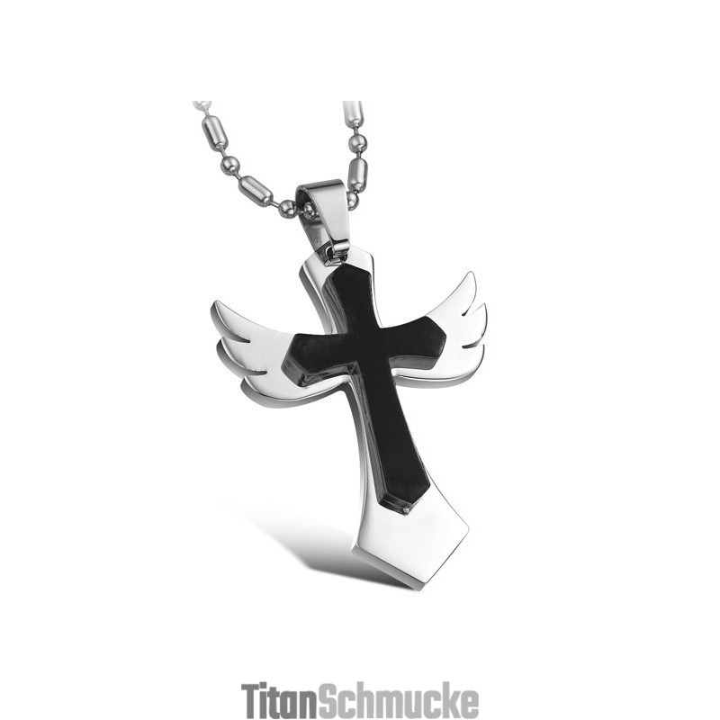 Stabile Qualität Kreuz Titan Halskette Stabile Qualität Kreuz Titan Halskette