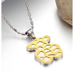 Bekannt Für Seine Hochwertige Titan-Halskette Für Männer