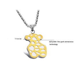 Bekannt Für Seine Hochwertige Titan-Halskette Für Männer