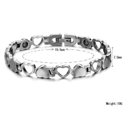 Der König Der Menge Hohl Sweetheart Titan Armband Für Liebhaber