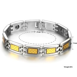 Qualität Und Quantität Garantiert: Anti-Ermüdungs-Titanarmband Für Liebhaber