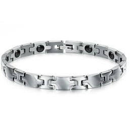 Hochwertiges Titan-Magnetstein-Armband Für Liebhaber