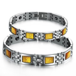 Zuverlässiges Qualitäts-Gesundheits-Titan-Lodestone-Armband Für Liebhaber