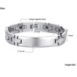 Das King Of Quantity Antifatigue Titanarmband Für Liebhaber
