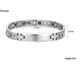 Das King Of Quantity Antifatigue Titanarmband Für Liebhaber