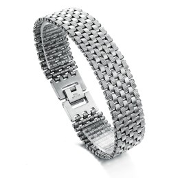 Hochwertiges Prägnantes Titanarmband Für Männer