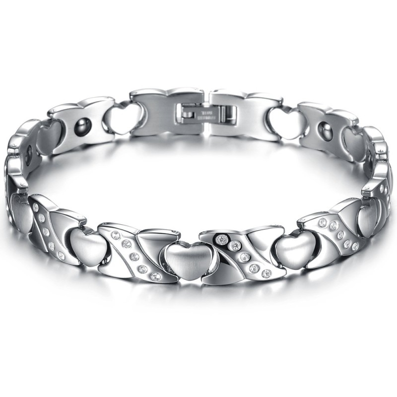 Qualität Und Quantität Garantiert Sweetheart Titan Armband Mit Diamant Qualität Und Quantität Garantiert Sweetheart Titan Armband Mit Diamant