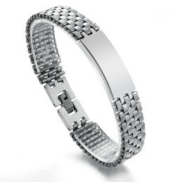 Stabiles Qualitäts-Titanarmband Für Männer