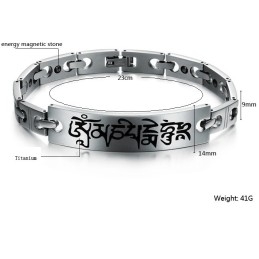 Die Königin Der Qualität Für Die Männliche Gesundheit, Titan-Magnetstein-Armband